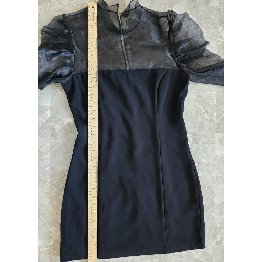 Amanda Uprichard X REVOLVE Black Mini Dress Womens Small USA - Picture 7 of 8